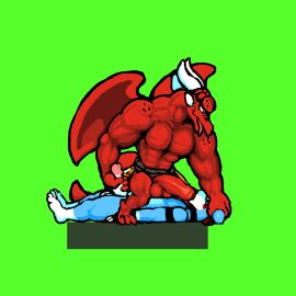 animated bfad big_penis furry gay male oh_so_hero! penis so_hero yaoi