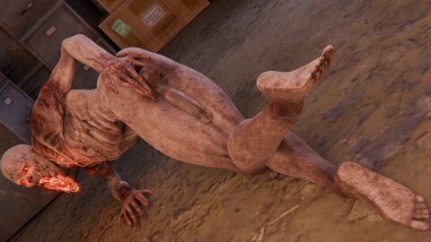 3d 3d_model all_fours ass dbd dead_by_daylight decomposition feet gay male male_only monster nateswashorny non-human offering_sex orange_eyes orange_saliva penis presenting presenting_ass presenting_hindquarters rotting soles solo solo_male tagme talbot_grimes teratophilia the_blight