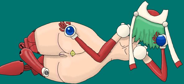 anal_plug ass big_ass buttplug marina_liteyears mischief_makers robot_humanoid robot_joints