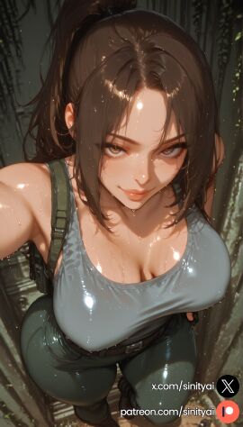 1girls 2025 ai_generated ass big_ass big_breasts female hi_res high_quality high_resolution highres huge_ass huge_breasts huge_thighs lara_croft nsfw sinity small_waist thick_thighs thin_waist tomb_raider