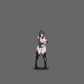 animated aradia_(night_of_revenge) guro night_of_revenge nude