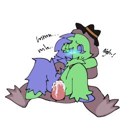 2boy bittergiggle cum cum_in_pussy cum_inside cuntboy cuntboy/male cuntboy_penetrated garten_of_banban intersex jester male moaning_in_pleasure pussy sheriff_toadster thrusting_into_pussy