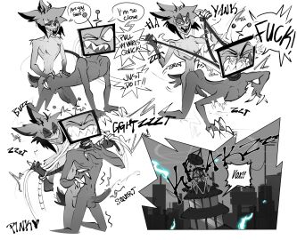 2024 4_fingers alastor_(hazbin_hotel) anal anal_sex animal_ears animal_humanoid antenna_wire antlers asphyxiation ass balls black_and_white bodily_fluids bubble_ass bubble_butt claws closed_eyes cum cumshot deer deer_humanoid demon demon_humanoid dialogue doggy_style duo ejaculation electronics english_text erection finger_claws fingers fluffy fluffy_chest fluffy_tail for_a_head from_behind_position genital_fluids genitals hair hazbin_hotel heart_nipples hi_res horn humanoid male male/male mammal mammal_humanoid monochrome navel nipples nude nude_humanoid nude_male object_head pecs penetration penis pinksartdump screen screen_face screen_head sex sharp_teeth short_hair short_tail small_waist smile tail tailed_humanoid teeth television text tv_head vox_(hazbin_hotel)