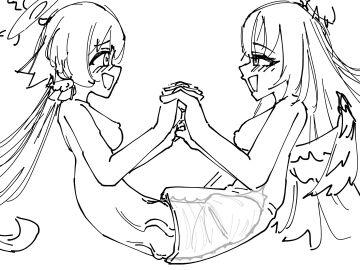 1futa 1girls 2girls artist_request bar_censor blue_archive breasts censored female futanari halo hifumi_(blue_archive) holding_hands huge_cock hyper_penis intersex line_art mika_(blue_archive) monochrome monophallia more_at_source onahole onahole_transformation penis penis_body penis_lower_body penis_transformation pussy simple_background transformation unusual_anatomy unusual_anatomy_placement unusual_genitalia_placement unusual_penis_placement unusual_pussy_placement what x-ray