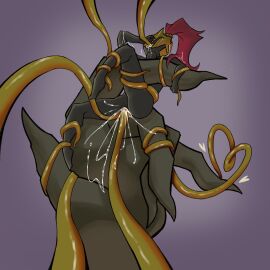 d3rlord3 micro_on_macro searching_for_a_world_that_doesnt_exist size_difference solo_male squirting tentacle tentacle_sex the_king_in_yellow trans_man vaginal_fluids vaginal_penetration vaginal_sex