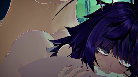 1boy 1girls animated dat_ass dr.nova_(e) light-skinned_female light-skinned_male lunalia rougenine tagme video virtual_youtuber