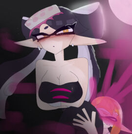 callie_(splatoon) fart fart_cloud farting farting_in_face female inkling_girl splatoon splatoon_(series)