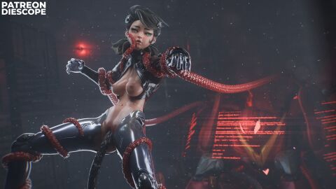 1girls 3d 3d_(artwork) adapted_costume areolae asian asian_female battle_armor belly belly_button black_hair blender blurry_background bodysuit breast_cutout breasts breasts_out clothed clothed_female clothed_sex clothing cum cum_in_pussy cum_inside diescope effectively_nude erect_nipples exposed_breasts exposed_nipples exposed_pussy female female_focus female_human female_penetrated gloves glowing glowing_eyes gray_clothing green_eyes hacked hairless_pussy handwear headgear hi_res holding_arm holding_arms holding_legs holding_object japanese_female legwear light-skinned_female light_skin looking_back marvel marvel_comics marvel_rivals mech mecha mecha_pilot_suit metallic_clothing open_mouth pants penetrated penetrating penetration penetration_from_behind peni_parker peni_parker_(marvel_rivals) pilot_suit plugsuit pussy pussy_juice pussy_juice_drip pussy_lips pussy_penetration robot saliva semen solo_female sp//dr sp//dr_(marvel_rivals) spread_legs suspended suspension tentacle tentacle_holding_object tentacle_in_pussy tentacle_penetration tentacle_sex thick thick_legs thick_thighs thighhighs thighs vagina vaginal_fluids vaginal_penetration vaginal_sex wet wet_body wet_clothes wet_pussy wet_skin