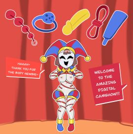 camera_pov female female_only gangle_(the_amazing_digital_circus) gangle_possession glitch_productions mind_control pomni_(the_amazing_digital_circus) possession sex_toy the_amazing_digital_circus