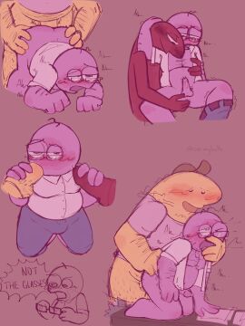 alan_(smiling_friends) anal anal_sex balls blowjob charlie_(smiling_friends) charlie_dompler charpim fingering fingering_ass gay gay_anal gay_blowjob gay_male gay_sex glasses handjob male male/male/male male_only pim_(smiling_friends) pim_pimling pimalan self_upload smiling_friends soc_my_balls threesome yaoi