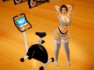 1girls 3d amazon ass athletic athletic_female big_breasts breasts bust busty chest curvaceous curvy curvy_figure dc dc_comics demigod demigoddess diana_prince female female_focus fit fit_female gym gym_clothes headphones hero heroine hips hourglass_figure huge_ass huge_breasts justice_league large_ass large_breasts legs light-skinned_female light_skin mature mature_female section_(artist) slim_waist sports_bra superhero superheroine themysciran thick thick_hips thick_legs thick_thighs thighs top_heavy voluptuous voluptuous_female waist wide_hips wonder_woman wonder_woman_(series)