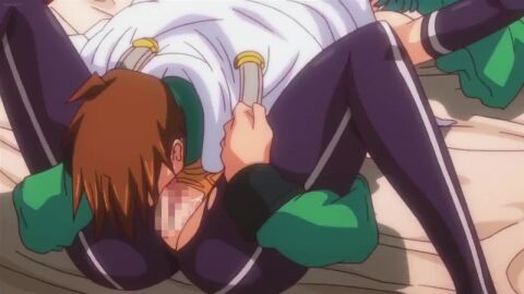 1boy 69 :>= animated anime_screenshot aqua_hair ass bikini blush breasts butt_crack censored cheek_bulge cum cum_in_mouth dimples_of_venus fellatio female gokkun green_eyes green_hair hands_on_another's_head indoors irrumatio large_breasts micro_bikini mosaic_censoring mouthful oral paizuri paizuri_under_clothes penis puffy_cheeks rance rance_(series) rance_01 short_hair solo_focus sound straight subtitled swallowing swallowing_cum swallowing_penis_while_deepthroat swimsuit tagme tears throat_bulge translated video yulang_mirage