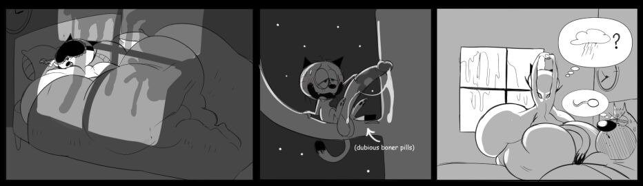 1girls 2025 2boys 4_fingers after_orgasm age_difference anthro arm_support ass ass_bigger_than_head axoloch balls bed bedding bent_arm bent_leg big_ass big_balls big_breasts big_butt big_eyes big_head big_mouth_(anatomy) big_nose big_penis biped blanket blindfold blush blush_lines bodily_fluids branch breasts breasts_bigger_than_head butt_bigger_than_head claws clock cloud comic cum cum_on_window curved_eyebrows dark_ears dark_nose dark_pawpads dark_whiskers digital_drawing_(artwork) digital_media_(artwork) dipstick_tail directional_arrow domestic_cat eddie_puss english_text erection eyebrows eyemask eyes_mostly_closed eyewear fangs father father_and_child father_and_son father_puss felid feline felis female finger_claws fingers foreskin freckled_face freckles frown fur fur_tuft furniture genital_fluids genitals glans greyscale group half-closed_eyes hand_on_own_penis hand_on_penis head_on_pillow head_tuft head_turned hi_res huge_ass huge_breasts huge_butt huge_cock humanoid_genitalia humanoid_hands humanoid_penis husband husband_and_wife hyper hyper_ass hyper_breasts hyper_butt inside internal_wall iris leaking_cum long_penis looking_pleasured lying lying_on_bed male mammal markings married_couple mask massive_ass massive_breasts massive_butt mature mature_anthro mature_female mature_male milf monochrome mostly_nude mostly_nude_anthro mostly_nude_female mother mother_and_child mother_and_son mother_puss narrowed_eyes night no_pupils nude nude_anthro nude_female nude_male older_female older_male on_bed on_front on_side open_mouth open_smile outside parent parent_and_child parent_and_son pawpads penis pictographics pillow plant plantigrade pointy_ears prick_ears question_mark raining red_blush retracted_foreskin round_head shadow sitting sitting_on_bed sitting_on_branch sky sleep_mask sleeping small_but_hung smile son sperm_cell spot_color star starry_sky straight stretching sweat sweatdrop tail tail_markings teeth text the_complex_adventures_of_eddie_puss thick_thighs thin_eyebrows thought_bubble three-quarter_view tongue tree trio tuft uncircumcised under_blanket wall_(structure) wall_clock webcomic whiskers white_text wife window younger_male