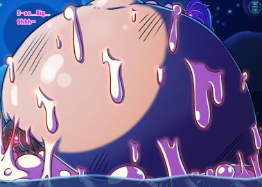 ahe_gao asami_(puredarkness500) ass blue_eyes breasts cowgirl_position cum cum_everywhere cum_in_pussy cum_inside cum_on_belly cumflation dialogue eyes_rolling_back female futa_on_female futanari giantess horsecock horsecock_futa human_with_animal_genitalia human_with_horsecock hyper_belly hyper_penis inflation intersex light-skinned_female light_skin massive_ass massive_breasts nipple_piercing nipples orange_hair penis piercing pink_hair puredarkness500 pussy scar scar_on_face sex size_difference smiling spherical_inflation stomach_bulge tan-skinned_futa teasing tessa_atelier vaginal_penetration vaginal_sex yellow_eyes