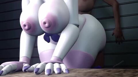 1futa 1girls animated ass ass_focus ballerina ballora ballora_(fnafsl) breasts bubble_ass bubble_butt butt_focus cum cumshot female five_nights_at_freddy's five_nights_at_freddy's:_sister_location futanari hotdogging hotdogging_ass redraven52 sound tagme thick_thighs thighs video