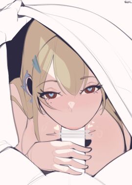 1boy 1boy1girl 1girls big_breasts blonde-haired_female blonde_eyebrows blonde_female blonde_hair blonde_hair_female blowjob blowjob_only breasts busty busty_female dick_in_mouth digital digital_art digital_drawing digital_drawing_(artwork) digital_media digital_media_(artwork) eyebrows_visible_through_hair fellatio female female_focus fingernails fingers goddess_of_victory:_nikke hair_between_eyes hair_clip hair_clips hair_ornament hair_ornaments hairclip hairclips hand_on_penis handjob handjob_while_sucking heart-shaped_pupils heart_eyes high_resolution highres large_boobs large_breasts lips long_hair looking_at_viewer male mole mole_under_eye nadir naked naked_female naked_woman nude nude_female nudity penis penis_in_mouth plump_breasts pov_blowjob red-eyed_female red_eyes shoulders straight sucking sucking_penis tia_(nikke) under_covers under_sheets yellow-haired_female yellow_eyebrows yellow_hair