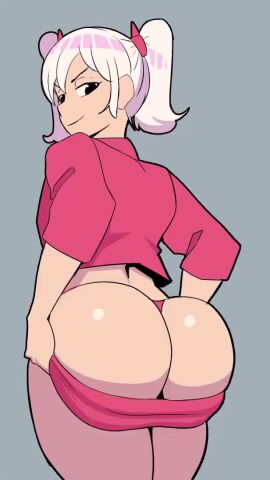 1girls 2024 2d 2d_(artwork) 2d_animation animated animated_gif ass ass_clap ass_clapping ass_jiggle ass_shake ass_shaking bare_thighs big big_ass big_butt bouncing_ass bouncing_butt butt_clap butt_clapping butt_jiggle butt_shake butt_shaking clapping_ass clapping_cheeks clothed_female curvy curvy_female curvy_figure dat_butt elbow_sleeve fat_ass fat_butt female female_only gif huge_ass huge_butt hyper_ass hyper_butt jiggling_ass jiggling_butt large_ass large_butt massive_ass massive_butt milf one_color_background partially_nude pink_clothing pink_hairband pink_panties shaking_ass shaking_butt shiny_ass simple_background smile smirk smirking_at_viewer smug solo solo_female standing tako_(zestysauce) thick_ass thick_butt thick_thighs thong twerk twerking twintails voluptuous voluptuous_female zestysauce