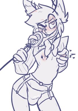 1boy 2019 aipeco18 alastor_(hazbin_hotel) asking_for_it bowtie breasts bulge deer deer_ears deer_humanoid demon demon_humanoid exposed_nipples femboy grabbing_own_breast hazbin_hotel horns humanoid licking looking_at_viewer looking_pleasured male male_only mammal mammal_humanoid microphone monochrome nipple_piercing nipples panties piercing simple_background smile smiling smiling_at_viewer smooth_skin solo solo_male staff thighhighs thong tongue tongue_out twink underwear vivienne_medrano vivziepop