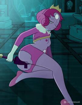 1girls animated ass bottomless breasts cartoon_network cartoonsaur female female_focus female_only gem_(species) gem_fusion gif masturbation masturbation_through_clothing mega_pearl pearl pearl_(steven_universe) pink_hair pink_pearl_(steven_universe) pink_skin pussy sex_toy shoes solo steven_universe tagme video