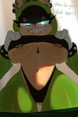 clitoris clitoris_piercing female idw_comics lawgx naughty_face navel_piercing pierced_nipples piercings pussy sega sonic_(series) sonic_the_hedgehog_(comics) sonic_the_hedgehog_(idw) sonic_the_hedgehog_(series) surge_the_tenrec tagme
