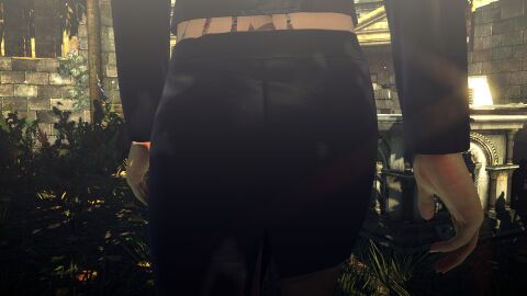 3d ass edit female hitman hitman_absolution io-interactive jade_nguyen_(hitman_absolution) latex screenshot screenshot_edit tight_clothing video_games
