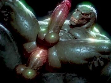 2boys 4:3 ai_generated alien alien_boy alien_genitalia alien_humanoid anal anal_insertion anal_sex big_balls big_penis futuristic gay gay_anal gay_male gay_sex green_body green_penis green_skin huge_balls huge_cock large_penis lying lying_on_back lying_on_person male male_focus male_only male_penetrated male_penetrating male_penetrating_male monster monster_boy monster_cock red_penis science_fiction sex tagme teeth video