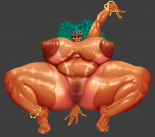 0regold anklet blue_eyes bracelet brazil brazilian brazilian_female brazilian_miku breasts busty curvaceous curvy curvy_figure female female_focus female_only hairless_pussy hatsune_miku hourglass_figure hyper_breasts hyper_thighs long_fingernails long_hair makeup nail_polish pussy shaved_pussy squatting sunglasses_on_head tagme tan tan_body tan_skin tanline turquoise_hair vocaloid voluptuous wide_hips