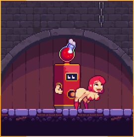 animated boobs breasts female pixel_animation pixel_art scarlet_maiden video_game_character video_games