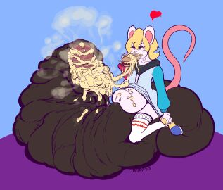 absurd_res anthro balls big_penis bloated brie_(cliodynamicscat) cheek_bulge clothed clothing decentperversion eating_smegma footwear foreskin genitals grotesque_genitals head_tuft hi_res hoodie huge_cock hyper hyper_genitalia hyper_penis hyper_smegma male mammal mouse murid murine partially_clothed penis raised_clothing rodent shoes sitting sitting_on_balls sitting_on_ground smegma smegma_dripping smegma_in_mouth smegma_on_body smegma_on_face smegma_play smelly socks solo tail topwear tuft uncircumcised