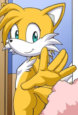 comic_panel cute cute_face female naked_female sonic_(series) tails_the_fox