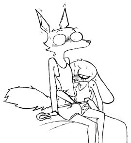 2024 anthro beanie_(roommates) bed blush blush_lines bodily_fluids boxer_briefs breasts canid canine clothing digital_drawing_(artwork) digital_media_(artwork) duo ears_up eyebrows female fox furniture half-closed_eyes hand_in_underwear handjob hook hook_hand in_heat interspecies lagomorph leporid looking_at_another makeup male male/female mammal mascara monochrome motion_lines narrowed_eyes on_bed penile penis predator/prey rabbit rackham_(roommates) raised_eyebrows roommates:motha sex shirt simple_background surprised_expression sweat tank_top the_weaver tongue tongue_out topwear underwear