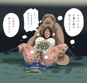 censored insects kamiyama_reika pregnant sailor_uniform school_uniform のの_(pixiv_id_69399162)