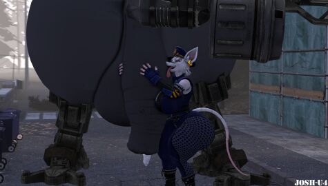 3d ass balls extreme_size_difference female holding_weapon huge_balls huge_cock hugging hugging_penis josh-u4 legion_(titanfall) licking licking_penis male massive_balls massive_penis mecha minigun officer_flint officer_flint_(foretbwat) on_top penis police police_hat police_uniform precum_drip precum_string rat robot size_difference tail thick_ass thick_thighs titanfall titanfall_2 weapon white_hair