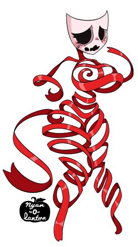 1girls 2020s 2024 2d 2d_(artwork) anxious artist_logo artist_name big_breasts black_sclera blush blush_stickers breasts curvy curvy_body curvy_female curvy_figure curvy_thighs digital_drawing_(artwork) digital_media_(artwork) eyelashes eyes eyes_open fanart female female_focus female_only frown frowning full_body gangle_(the_amazing_digital_circus) gangle_with_thick_ribbons glitch_productions hips hourglass_figure humanoid legs mask neck no_clothes no_clothing no_dialogue non-human nyan-o-lantern nyan_o_lantern_(artist) open_eyes ribbon ribbon_bondage ribbons shy slim slim_female solo solo_female solo_focus suggestive suggestive_look text text_bubble the_amazing_digital_circus thick_thighs thighs watermark wavy_mouth white_background