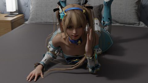 3d cosplay dead_or_alive female horny marie_rose sexy sexy_body sexy_pose