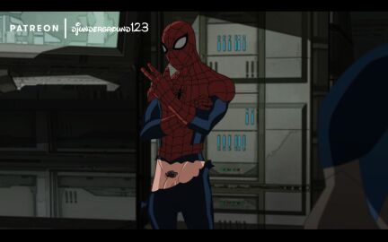 djunderground123 enmtoonz gay male marvel marvel_comics peter_parker spider-man spider-man_(series) torn_clothes torn_clothing ultimate_spider-man