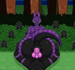 2d animal_genitalia animated anthro anus ass balls big_butt bodily_fluids canine_genitalia cum cum_inside detailed_background digital_media_(artwork) duo erection forest forest_background genital_fluids genitals gif heart_eyes heart_symbol jinx_the_synth knot knotting machine male male_penetrating mammal naked nature nature_background nude outside penetration penile penis pilosan pixel_art plant puffy_anus raised_tail robot scalie sex sloth smile synth_(vader-san) tail tail_motion tailwag thunkytank thunkytank_(character) tongue tree xenarthran