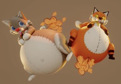 anthro anus ass auriwooosh beau_(auriwooosh) belly big_ass big_belly big_butt black_nose blue_eyes bobbins_(auriwooosh) canid canine canis cheek_tuft duo facial_tuft fart fart_cloud fart_fetish fox grey_body huge_ass huge_butt hyper hyper_ass hyper_butt male mammal monobutt onomatopoeia orange_body pink_bow pink_nose pink_ribbon pink_tongue plushie pupils seam_(sewing) simple_background slit_pupils sound_effects stitch_(sewing) striped_legs text tongue tongue_out tuft white_body wolf x_anus yellow_eyes zipper