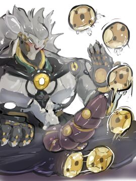 ssatoh anus ass ass_focus banyue_(zenless_zone_zero) blush cock dick hair non-human penis robot robot_anthro robot_boy robot_humanoid robot_penis spread_legs zenless_zone_zero