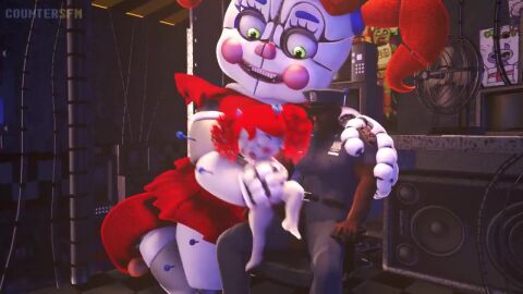 assisted_sex circus_baby_(fnaf) countersfm five_nights_at_freddy's larger_female plushophilia poppy_(poppy_playtime) poppy_playtime robot robot_girl size_difference smaller_female smaller_human smaller_penetrated tagme vaginal_penetration video