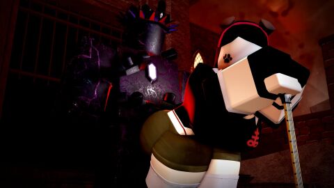 1boy 1girls 3d ass bass_guitar bent_over big_ass black_gloves black_hair black_shirt clothed clothed_female clothing collared_shirt crop_top dog_ears dog_print edj_(tdx) faceless faceless_character faceless_female faceless_male female female_focus fingerless_gloves fully_clothed fully_clothed_female gloves green_shorts guitar headband light-skinned_female light_skin long_hair male male/female official_alternate_costume pale-skinned_female pale_skin pinkishpinkas purple_skin red_headband red_thong roblox roblox_game robloxian rockband_edj_(tdx) shirt shirt_collar short_sleeves shorts size_difference socks standing straight_hair teasing thick_thighs thighs thong tower_battles tower_defense_x void_(tower_battles) white_collar white_socks