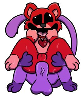1boy 1girls 2d 2d_(artwork) anal anal_orgasm anal_sex anthro anthro_penetrating_anthro anthropomorphic anus artist_request ass big_ass big_penis bobby_bearhug cartoon cat_tail catnap_(poppy_playtime) copyright_request cowgirl_position critters_(poppy_playtime) dick dick_in_ass ears fanart female fucked fucked_from_behind fucked_into_submission fucked_senseless fucked_silly furry furry_only knot long_dick long_penis male male/female moan moaning no_humans penis penis_in_ass penis_in_butt pink_fur poppy_playtime poppy_playtime_(chapter_3) purple_fur rectum red_fur reflection shading simple_background simple_shading smiling_critters sweat sweatdrop sweating sweaty tail vein veiny_penis white_background white_pupil white_pupils