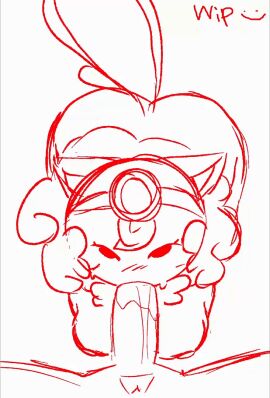 1boy 1girls animated bedroom_eyes big_breasts big_penis blowjob doctor drretro_(regretevator) eye_contact jiggling_breasts kneeling looking_at_viewer regretevator roblox robloxian self_upload unfinished