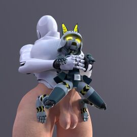 1futa 1girls 2022 3d crossover cumwebs_3d female futa_on_female futanari haydee haydee_(game) intersex larger_futa pussy robo-fortune robot robot_girl size_difference skullgirls smaller_female vaginal_penetration video_games