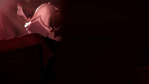 2girls 3d animated black_eyes blonde_hair charlie_morningstar_(hazbin_hotel) demon feet female female/female female_focus female_only femdom hazbin_hotel hellaverse horny_female lesbian lesbian_sex moaning nyash_(artist) precum pussy sex shorter_than_30_seconds sound source_filmmaker tagme vaggie_(hazbin_hotel) video yuri