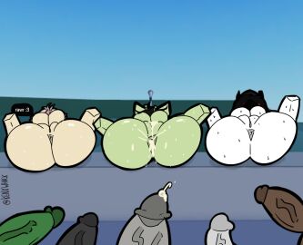 2025 2d 3girls 5boys alexa_drawsart anus ass barefoot big_ass black_dogg blocky_body breasts completely_nude cum cum_in_pussy cumming female full_body kenxwhack lia_artz666 male naked naked_female nude nude_female penis penis_out pussy rate_my_avatar roblox roblox_avatar roblox_game robloxian tagme thighs white_body