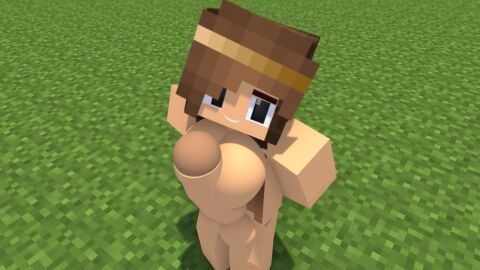 1futa 3d balls big_breasts big_penis breasts brown_hair cute dex69 futa_only futanari huge_balls huge_cock intersex mine-imator minecraft nude nude_futa outside penis penis_between_breasts posing_for_the_viewer smiling solo solo_futa standing tagme