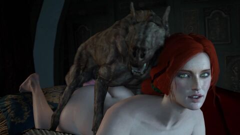 animal_genitalia animal_penis animated beast beastiality big_ass big_breasts clapping_ass clapping_cheeks creature dat_ass green_eyes has_audio huge_ass jiggling_ass laying_on_bed laying_on_stomach light-skinned_female moan moaning moaning_in_pleasure monster monster_on_female pale-skinned_female pounded_from_behind pounding prone_bone red_hair sound sound_edit tagme the_witcher_(series) the_witcher_3:_wild_hunt triss_merigold video video_game_character video_games