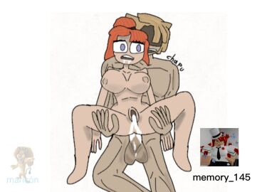 1boy 1girls acorn_hair artist_request bacon_hair cum cum_in_pussy dick duo female male meme meme_in_the_background muscle_boy naked naked_female naked_male penis penis_in_ass pussy reference_image roblox roblox_avatar robloxian sex source_request tagme