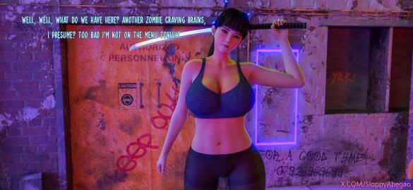 1girls 3d asian_female big_breasts breasts eve_(stellar_blade) female gym_clothes paag pantyhose sloppyahegao solo solo_female solo_focus stellar_blade